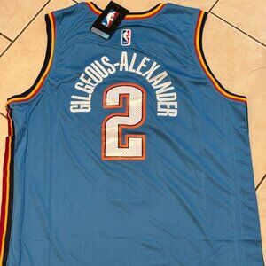 Oklahoma City Thunder Shai Gilgeous Alexander Jersey # 2 , Unisex